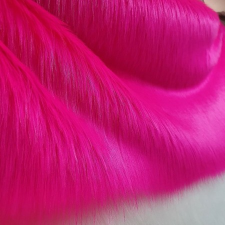 Fox Pink Peluş Kumaş